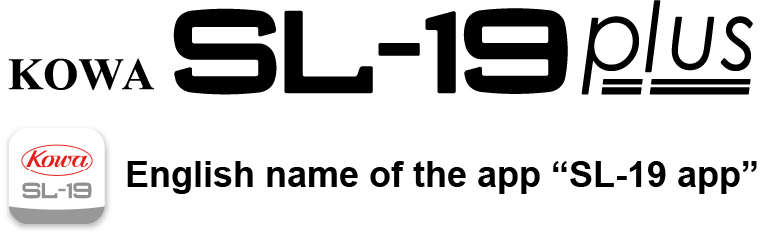 KOWA SL-19plus