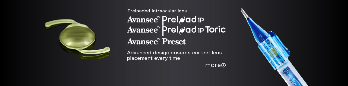 Preloaded Intraocular lens