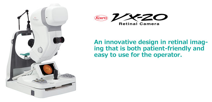 Vx Fundus Cameras Kowa Technology For Life Science